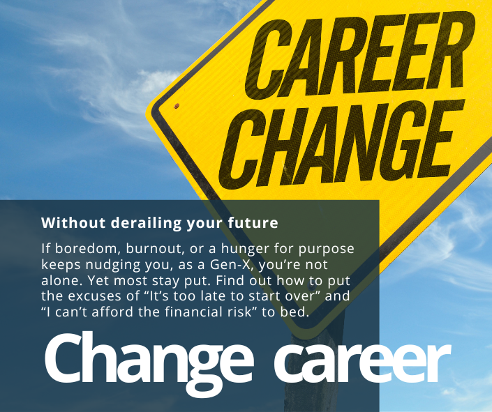 Change career without derailing your future