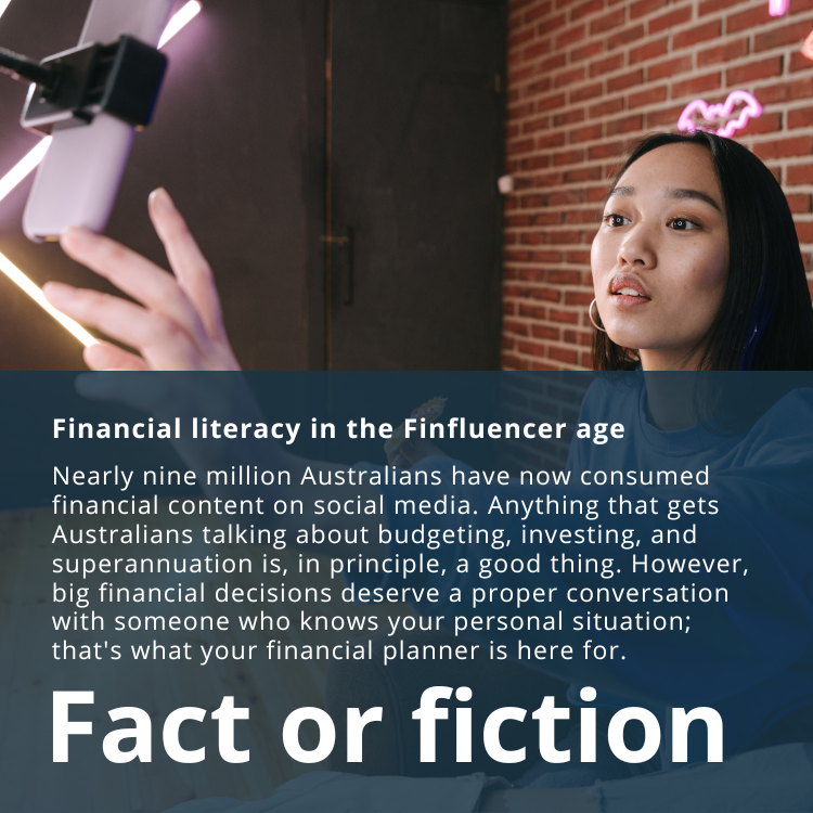 Financial literacy in the age of 'Finfluencers'. Separating fact from fiction