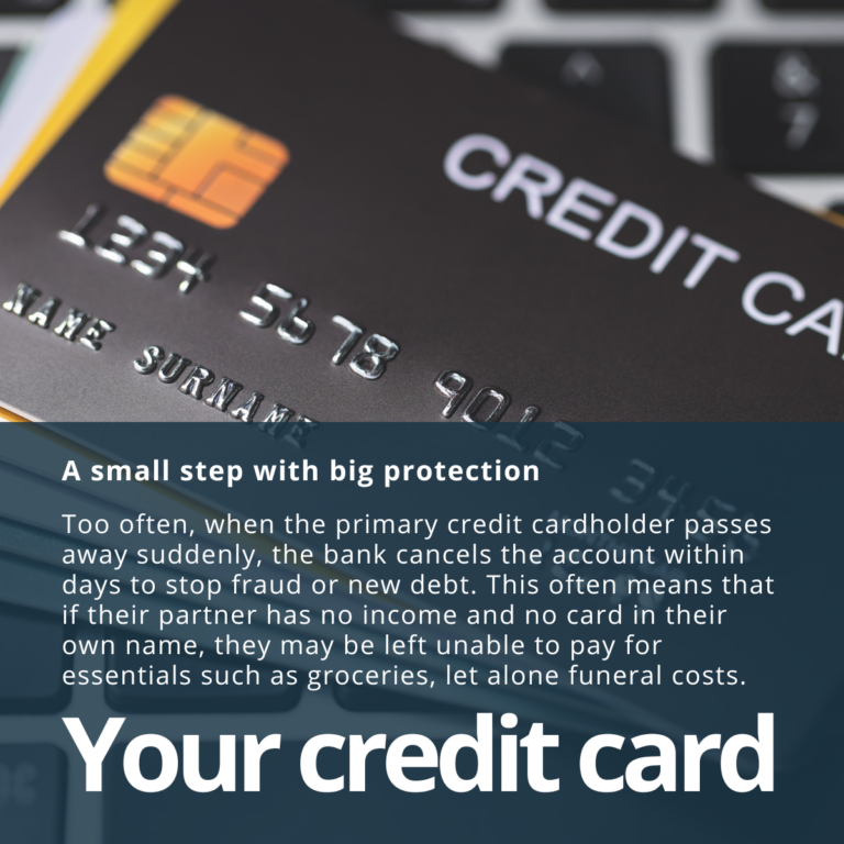 Your credit card